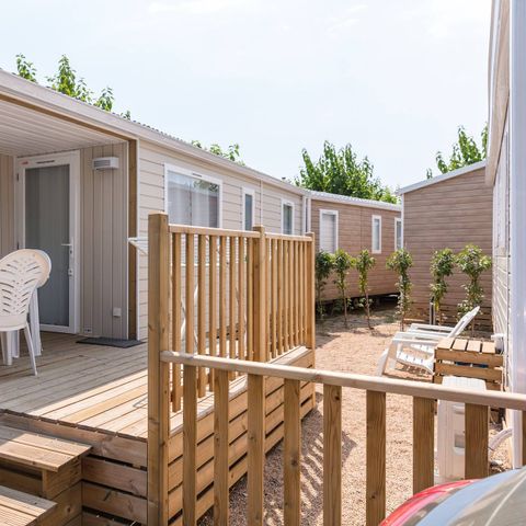BUNGALOW 6 personnes - Comfort | 3 Ch. | 6 Pers. | Terrasse simple | Clim.
