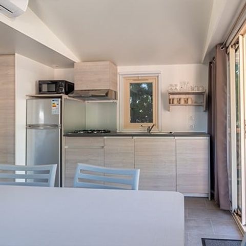 BUNGALOW 4 personnes - Comfort XL | 2 Ch. | 4 Pers. | Terrasse surélevée | Clim.