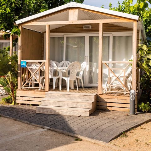 BUNGALOW 6 personnes - Comfort | 3 Ch. | 6 Pers. | Terrasse simple | Clim.