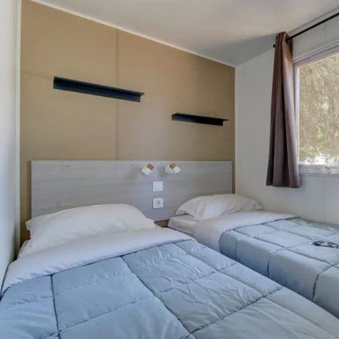 Mobilhome 6 personnes - Mobil-home | Comfort | 2 Ch. | 4/6 Pers. | Terrasse simple | Clim.