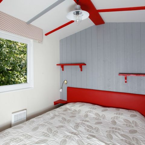 Mobilhome 5 personnes - Cabane du Jura 35 m² - climatisé 5 pers