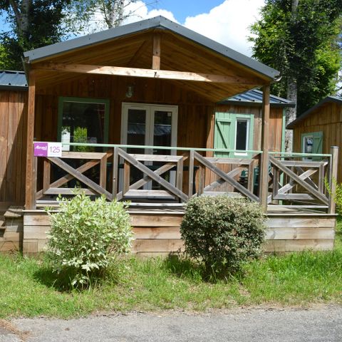 BUNGALOW 5 personnes - Cabane du Jura 35 m² - climatisé 5 pers