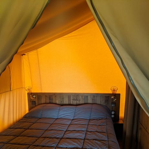 TENTE TOILE ET BOIS 4 personnes - KENYA