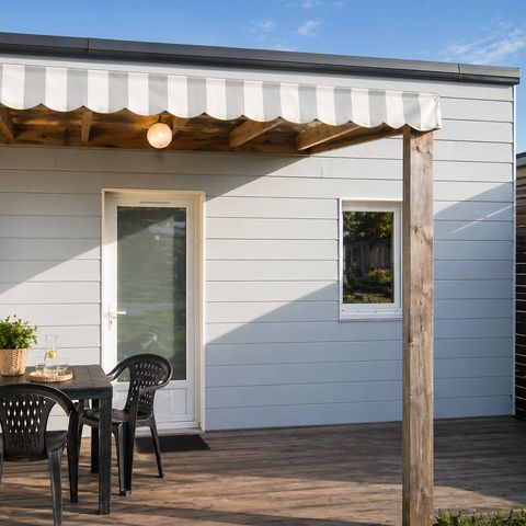 CHALET 2 personnes - Chalet 1 ch. - Terrasse couverte - 25 m2