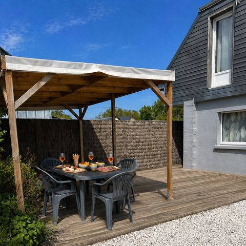 Gîte 4 personnes - Gites - 2 chambres - Terrasse couverte - 60 m²