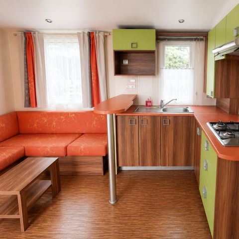 BUNGALOW 4 personnes - Mobil-Home Confort+ 2 ch. - Terrasse couverte - 30 m2