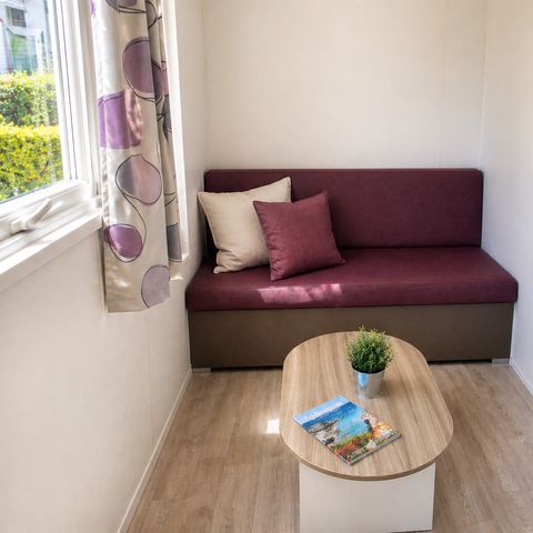 BUNGALOW 2 personnes - Privilège 1 ch. - Terrasse non couverte - 21 m2