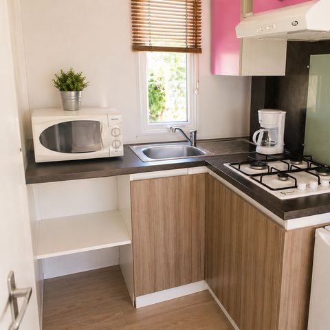 BUNGALOW 2 personnes - Privilège 1 ch. - Terrasse non couverte - 21 m2