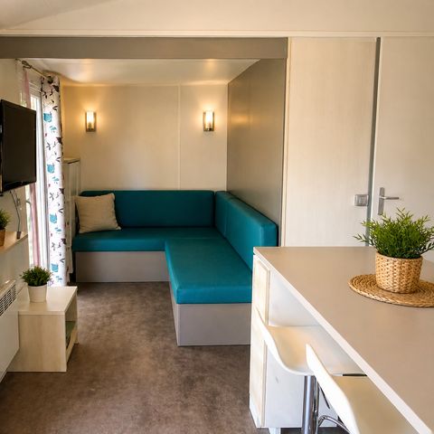 BUNGALOW 4 personnes - Premium 2 ch. - Terrasse couverte - 30 m2