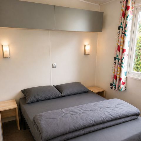 BUNGALOW 4 personnes - Premium 2 ch. - Terrasse couverte - 30 m2
