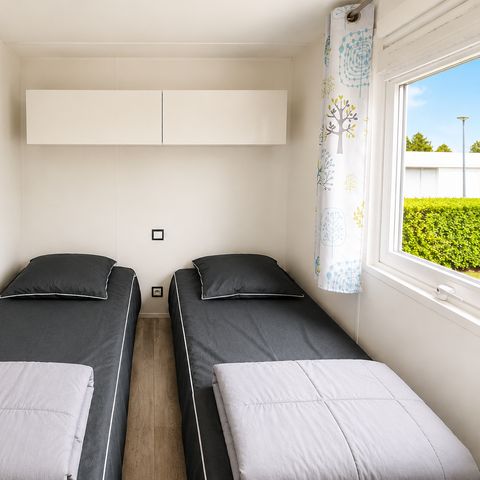 BUNGALOW 6 personnes - Premium 3 ch. - Terrasse couverte - 35 m2