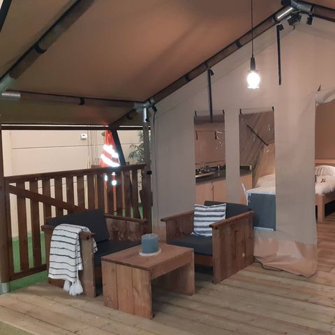 TENTE TOILE ET BOIS 5 personnes - Tente Safari Lodge (5P)