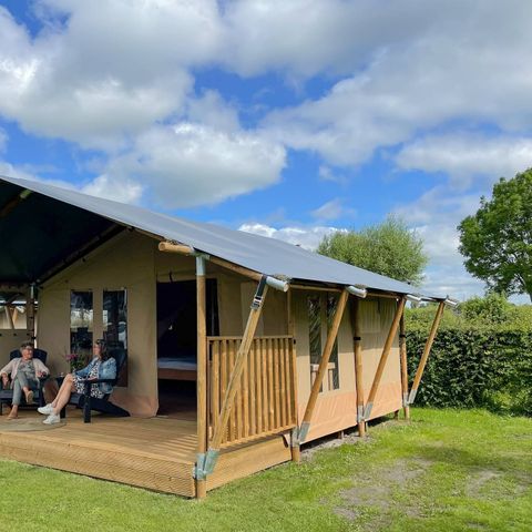 TENTE TOILE ET BOIS 5 personnes - Tente Safari Lodge (5P)
