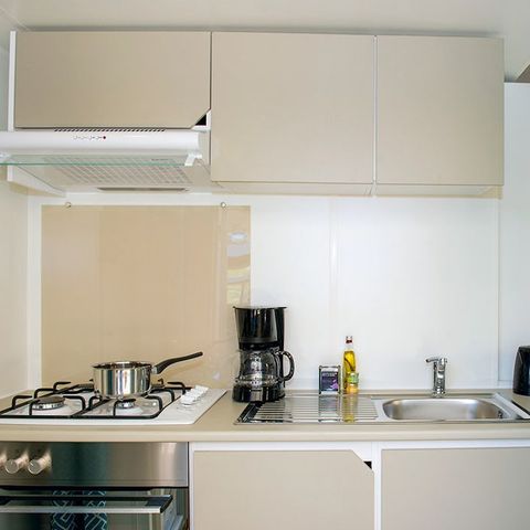 BUNGALOW 6 personnes - Premium | 3 Ch. | 6 Pers. | Terrasse surélevée | Clim.