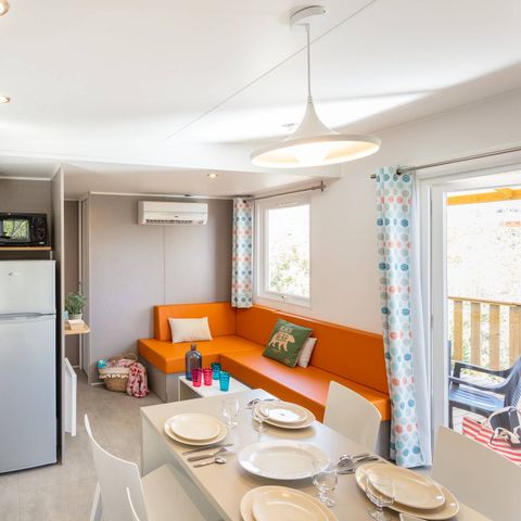 BUNGALOW 6 personnes - Premium | 3 Ch. | 6 Pers. | Terrasse Lounge | Clim.