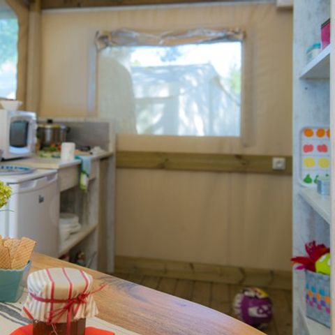 LODGE 5 personnes - Tente Eco Lodge | 2 Ch. | 4/5 Pers. | Sans SDB
