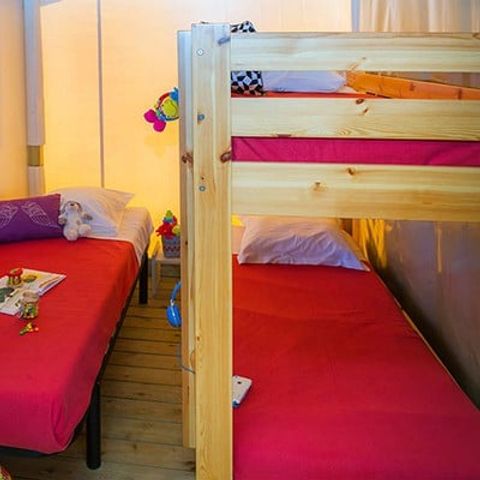 LODGE 5 personnes - Tente Eco Lodge | 2 Ch. | 5 Pers. | Sans SDB