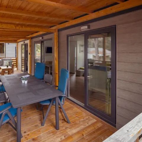 Mobilhome 6 personnes - Premium 2 chambres 2 salles de bain Lounge
