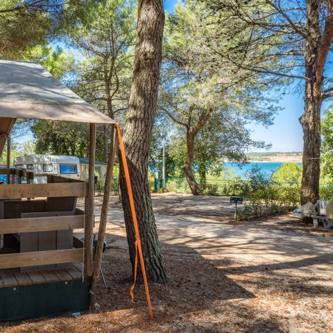 Tente en toile et en bois 5 personnes - Lanterna - Tente Safari de luxe (5P)