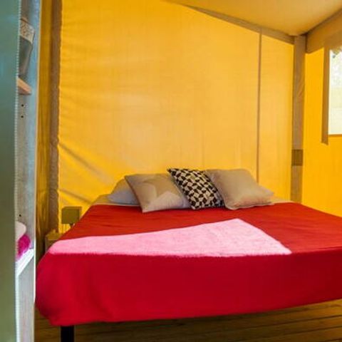 TENTE 5 personnes - Tente Eco Lodge | 2 Ch. | 4/5 Pers. | Terrasse simple | Sans Salle de Bain