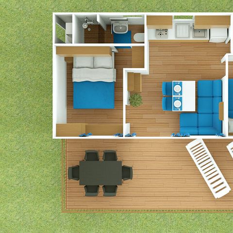 Mobilhome 6 personnes - Istrian Home (MHPIV)