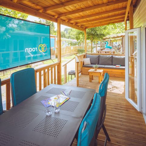 Mobilhome 6 personnes - Mobil-home 6 personnes - Premium 3 chambres « Relax » sans télévision