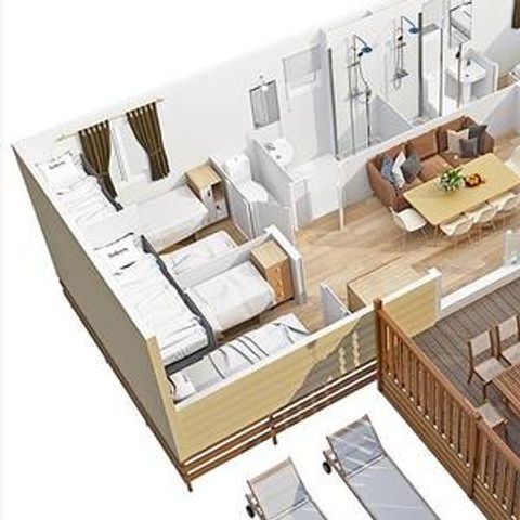 BUNGALOW 5 personnes - Sequoia