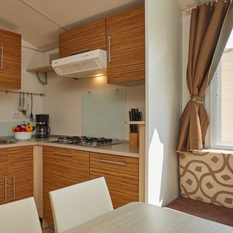 BUNGALOW 6 personnes - Premium | 3 Ch. | 6 Pers. | Terrasse Surélevée | Clim. | TV
