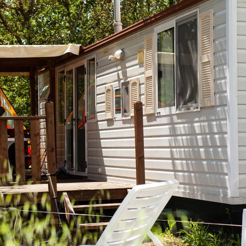BUNGALOW 6 personnes - Classic | 2 Ch. | 4/6 Pers. | Terrasse surélevée | Clim.