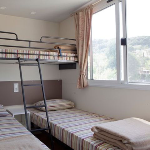 BUNGALOW 6 personnes - Classic | 2 Ch. | 4/6 Pers. | Terrasse surélevée | Clim.