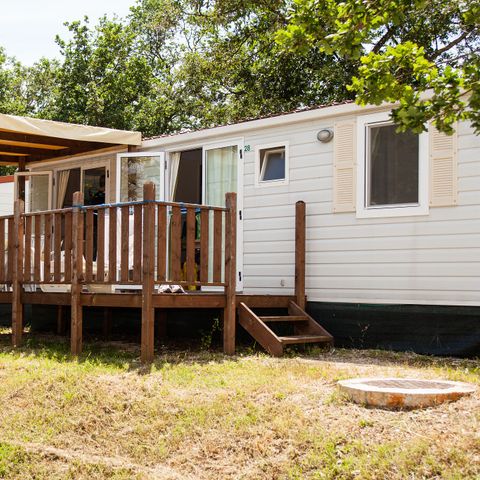 BUNGALOW 6 personnes - Classic | 3 Ch. | 6 Pers. | Terrasse surélevée | Clim.