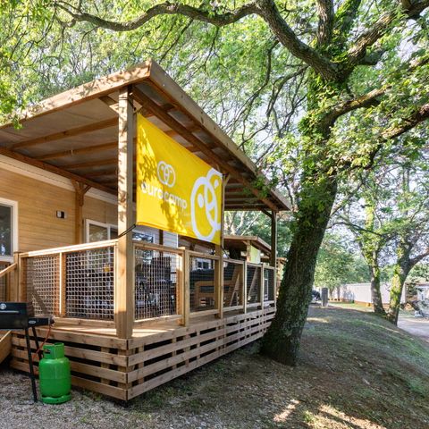 BUNGALOW 6 personnes - Premium | 3 Chambres | Capacité 6 personnes | Terrasse Lounge | 1 Salle de bain | Climatisation | TV