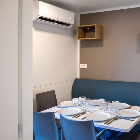BUNGALOW 6 personnes - Premium | 3 Chambres | Capacité 6 personnes | Terrasse Lounge | 1 Salle de bain | Climatisation | TV