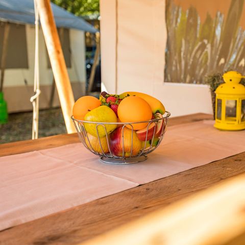 Tente en toile et en bois 4 personnes - Bijela Uvala - Tente Safari de luxe
