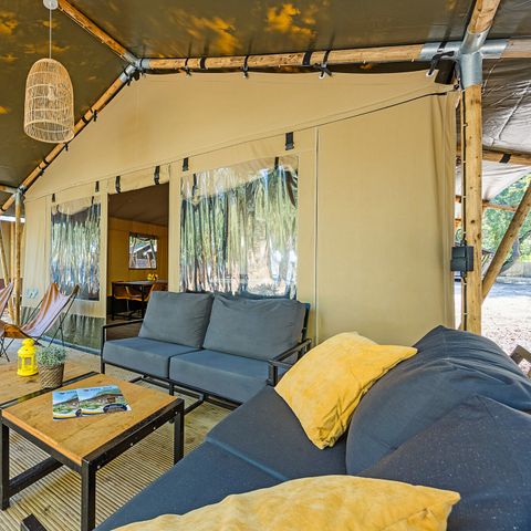 TENTE TOILE ET BOIS 4 personnes - Bijela Uvala - Safari tent Lodge (6P)