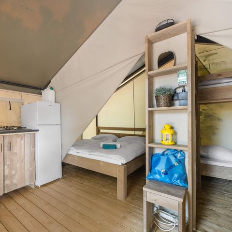 TENTE TOILE ET BOIS 4 personnes - Bijela Uvala - Tente Safari Confort