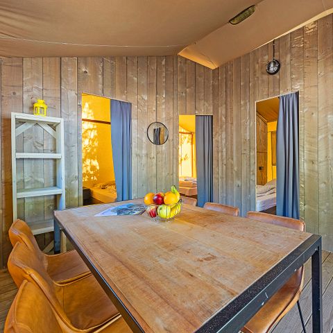 TENTE TOILE ET BOIS 4 personnes - Safari tent Lodge