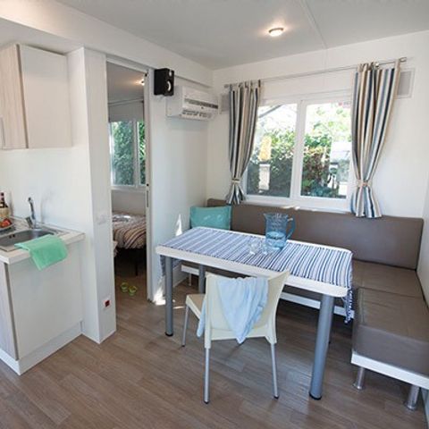 Mobilhome 6 personnes - Comfort XL | 2 Ch. | 4/6 Pers. | Terrasse | 2 SDB | Clim.