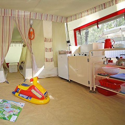 TENTE 5 personnes - Bungalow toilé | 2 Ch. | 4/5 Pers. | Sans SDB