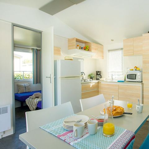 Mobilhome 6 personnes - Classic XL | 2 Ch. | 4/6 Pers. | Terrasse | Clim.