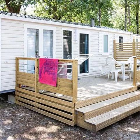 Mobilhome 6 personnes - Comfort XL | 2 Ch. | 4/6 Pers. | Terrasse non cou | Clim.