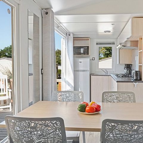 Mobilhome 6 personnes - Comfort XL | 2 Ch. | 4/6 Pers. | Terrasse non cou | Clim.