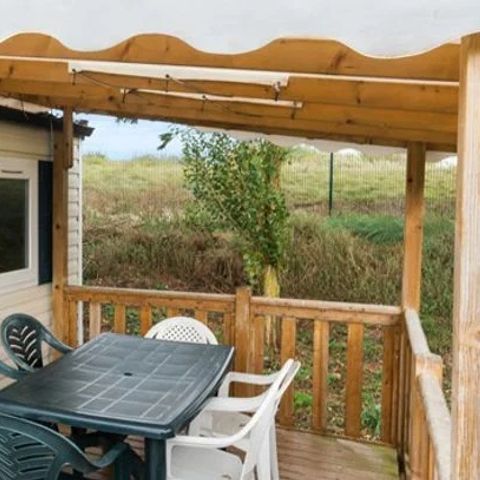 Mobilhome 6 personnes - Comfort XL | 3 Ch. | 6 Pers. | Terrasse surélevée | Clim.