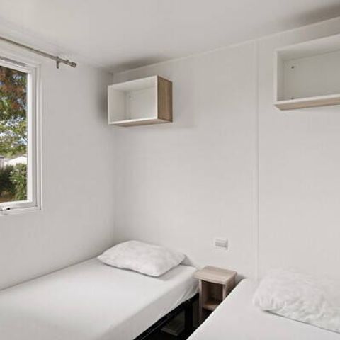 Mobilhome 4 personnes - Comfort | 2 Ch. | 4 Pers. | Terrasse surélevée | Clim.