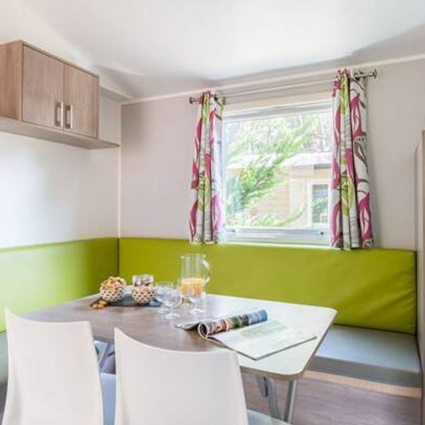Mobilhome 4 personnes - Comfort | 2 Ch. | 4 Pers. | Terrasse surélévée non couverte | Clim.