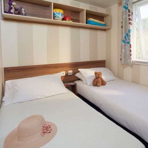 Mobilhome 6 personnes - Classic | 3 Ch. | 6 Pers. | Terrasse surélevée | Clim |TV