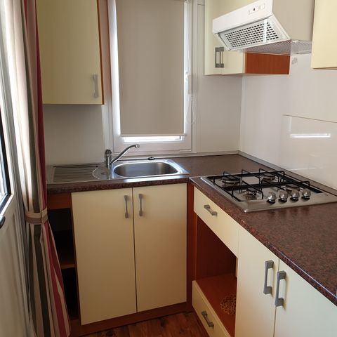Mobilhome 6 personnes - Classic XL | 3 Ch. | 6 Pers. | Terrasse surélevée | Clim.