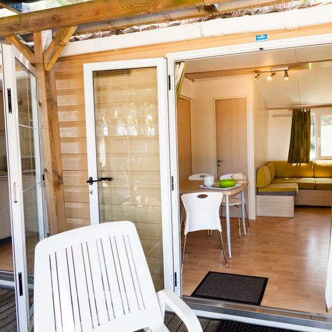 Mobilhome 6 personnes - Classic | 3 Ch. | 6 Pers. | Terrasse surélevée | Clim.