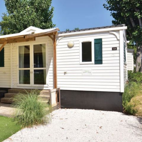 Mobilhome 6 personnes - Classic | 3 Ch. | 6 Pers. | Terrasse surélevée | Clim.