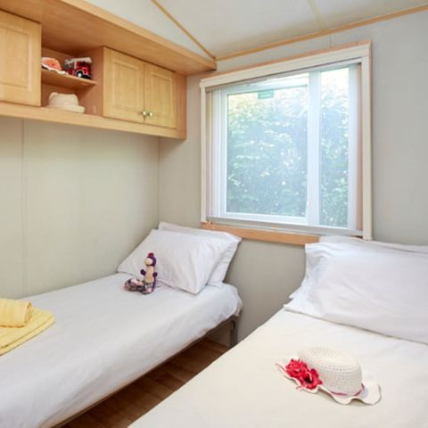 Mobilhome 8 personnes - Classic XL | 3 Ch. | 6/8 Pers. | Terrasse surélevée non couverte | Clim.
